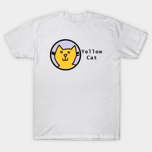 Yellow Cat Portrait T-Shirt